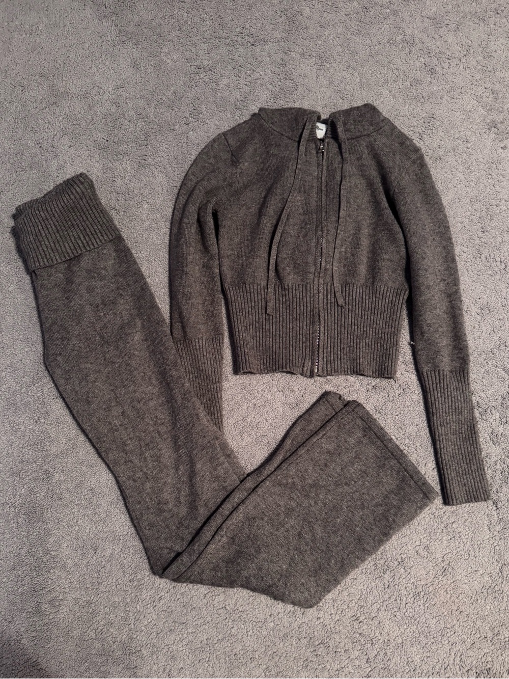 Sky to Moon Knit Sweat Set